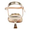 SORENTO SANDAL FRENCH POINT - GOLD