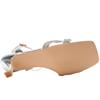 SORENTO SANDAL FRENCH POINT - SILVER
