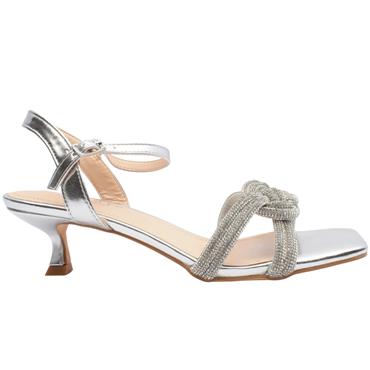 SORENTO SANDAL FRENCH POINT - SILVER
