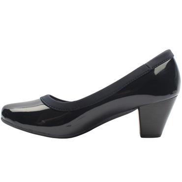 NINE TO FIVE FT1110 SHOE - NAVY PATENT