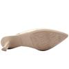 WONDERS G7133 SLING BACK HEELED SHOE - GOLD