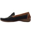 GABOR GAB090 LOAFER SHOE - NAVY/TAN