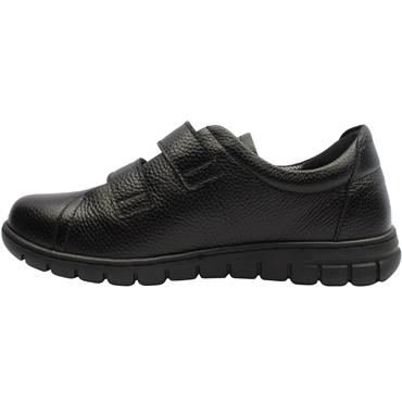 SOFTMODE GAIL VELCRO SHOE - Black