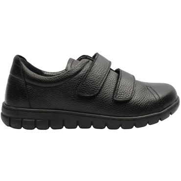 SOFTMODE GAIL VELCRO SHOE - Black