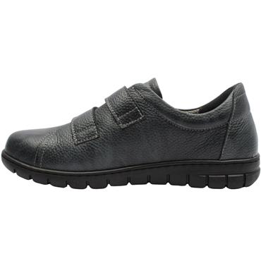 SOFTMODE GAIL VELCRO SHOE - GREY