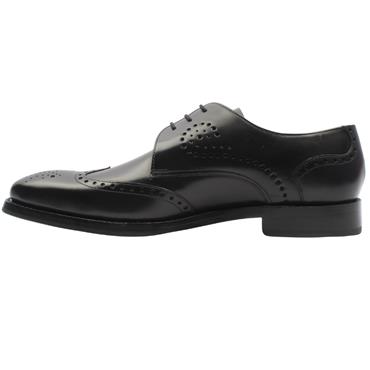 BARKER GEORGE LACED SHOE - Black