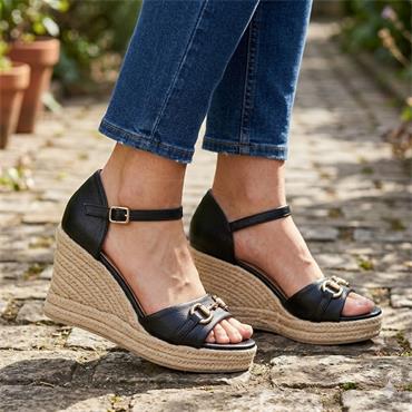 UNA HEALY GHOSTBUSTER SANDAL - Black