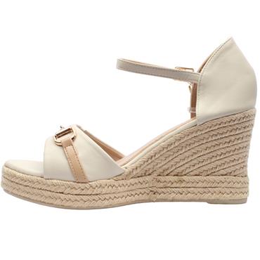 UNA HEALY GHOSTBUSTER SANDAL - CREAM