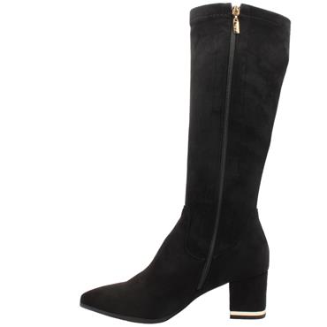 KATE APPLEBY KH BOOT GIRTON - BLACK SUEDE