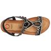 HEAVENLY FEET GLAMOUR SANDAL - Black