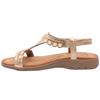 HEAVENLY FEET GLAMOUR SANDAL - ROSE GOLD