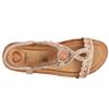 HEAVENLY FEET GLAMOUR SANDAL - ROSE GOLD