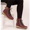 LUNAR GLB205CANDY BOOT - BURGUNDY