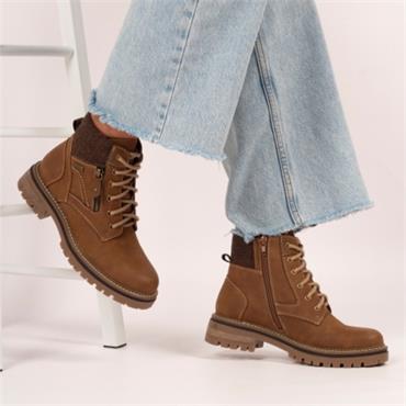 LUNAR GLB212CARAMEL BOOT - TAN