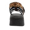 UNA HEALY GOODTIME SANDAL - LEOPARD