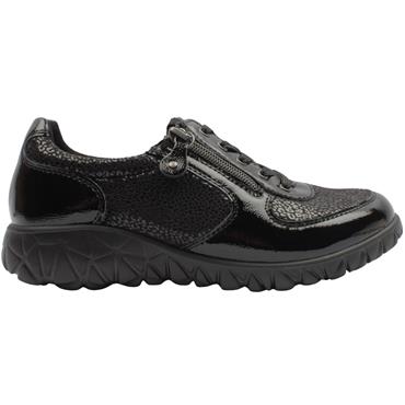 WALDLAUFER H89001 SHOE - BLACK COMBI