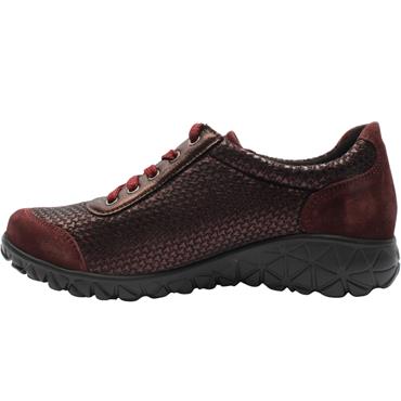 WALDLAUFER H89001 SHOE - BURGUNDY