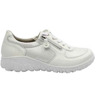WALDLAUFER H89001 SHOE - WHITE SILVER