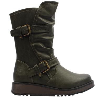 HEAVENLY FEET HANNAH4 BOOT - KHAKI