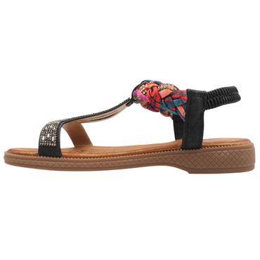 SUSST HEIDI25 SANDAL - Black