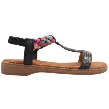 SUSST HEIDI25 SANDAL - Black