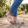 OMG HUWAYLAT MULE - WHITE MULTI