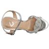 UNA HEALY INTO DUST SANDAL - SILVER