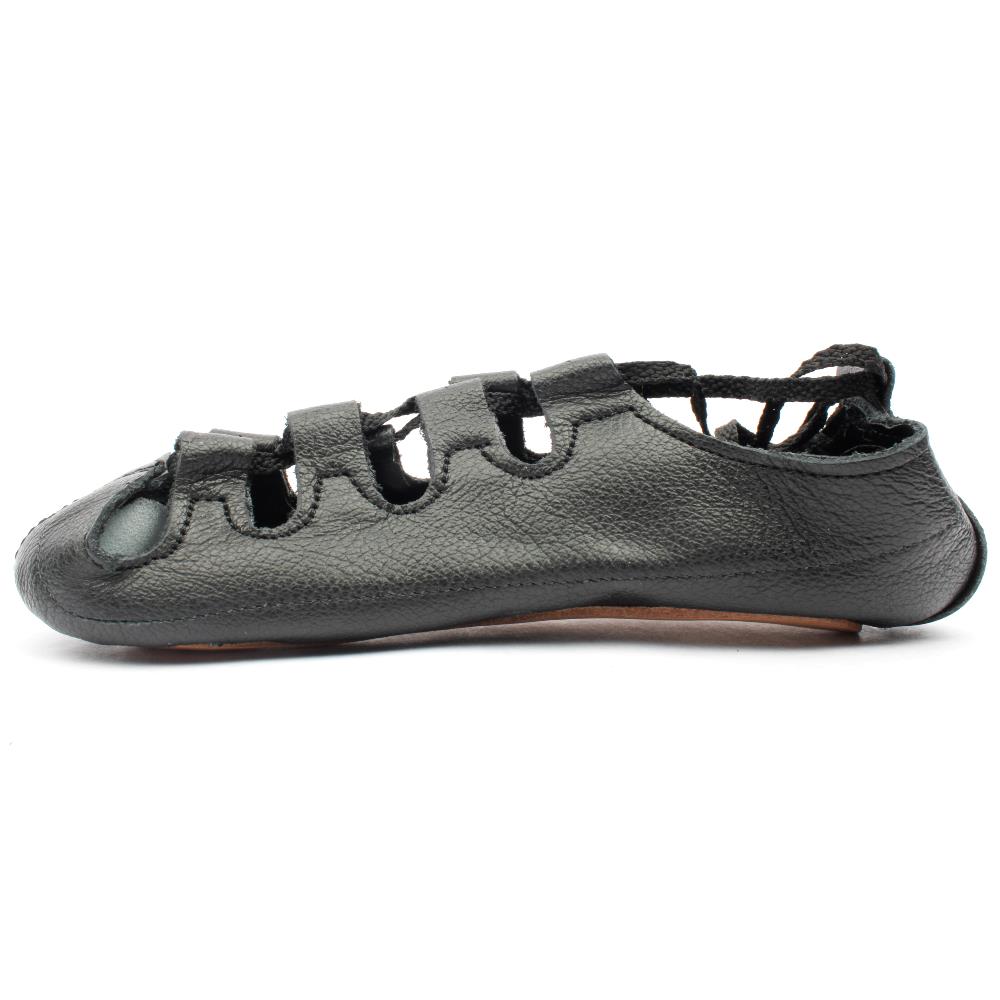 INNISFREE IRISH DANCE POMPS Black Cordners Shoes
