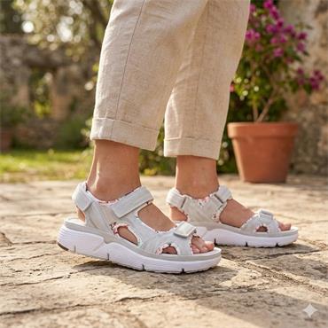 ALL ROUNDER ITS ME SANDAL - SILVER MULTI