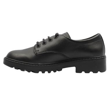 GEOX J0420C LACED JUNIOR SHOE - Black