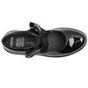 GEOX J1620E STRAP SHOE - BLACK PATENT