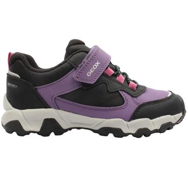 GEOX J464LA TRAINER - VIOLET