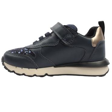 GEOX J46GZB TRAINER - NAVY MULTI
