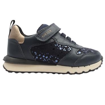 GEOX J46GZB TRAINER - NAVY MULTI
