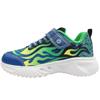 GEOX J56DZB TRAINER - BLUE GREEN