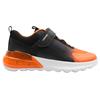 GEOX J56LYA TRAINER - BLACK ORANGE