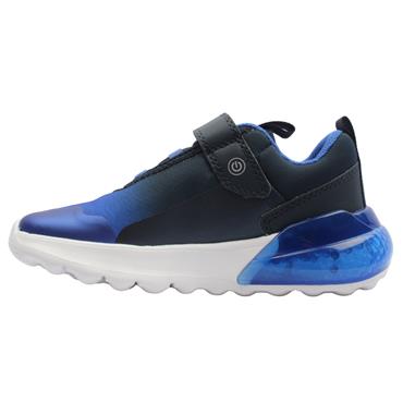 GEOX J56LYA TRAINER - NAVY BLUE