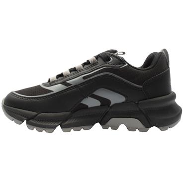 GEOX J56MVB TRAINER - BLACK/GREY