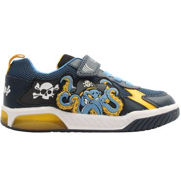 GEOX J659CC TRAINER - NAVY YELLOW