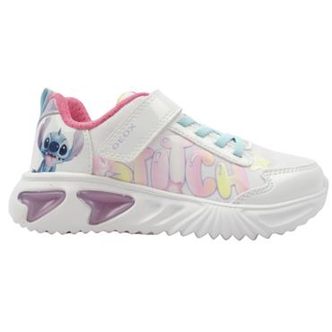 GEOX J65E9B TRAINER - WHITE MULTI