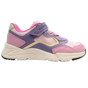 GEOX J65M2B TRAINER - PINK MULTI