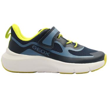 GEOX J65P7F TRAINER - NAVY BLUE