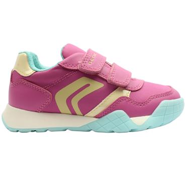 GEOX J65P8A TRAINER - FUSHSIA