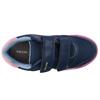 GEOX J65P8A TRAINER - NAVY PINK