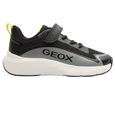 GEOX J663KA TRAINER - BLACK/GREY