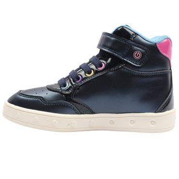 GEOX J668WB BOOT - NAVY MULTI
