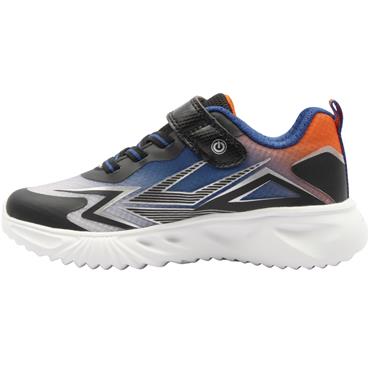 GEOX J66DZB TRAINER - BLACK ORANGE