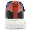 GEOX J66DZB TRAINER - BLACK ORANGE