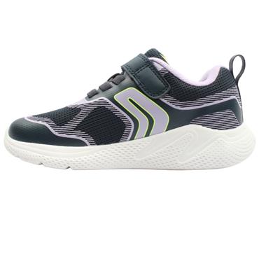 GEOX J66FWD TRAINER - NAVY PINK
