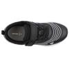 GEOX J66GBB TRAINER - BLACK SILVER
